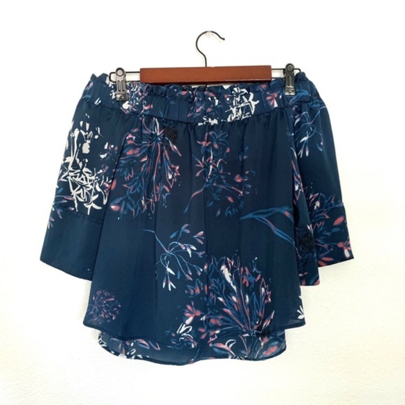 Rachel Rachel Roy Off The Shoulder Floral Top - Picture 7 of 8